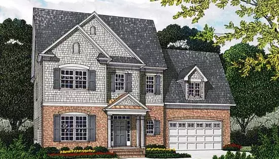 Southern house plans 106-289 - front exterior, 2,797 sq ft, 5 bed, 3 bath house plans | Monster House Plans