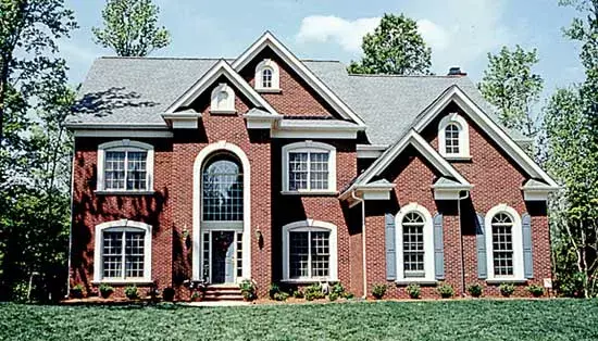 Traditional house plans 106-327 - front exterior, 2,990 sq ft, 4 bed, 2 bath house plans | Monster House Plans
