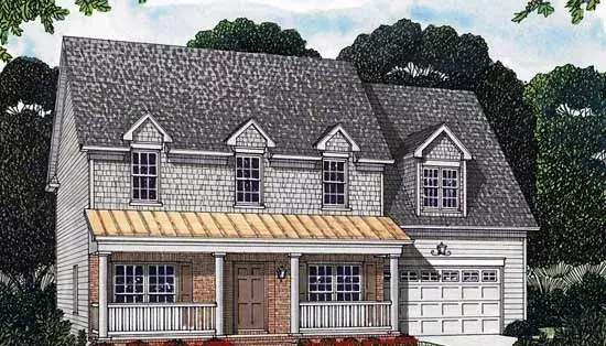 Southern house plans 106-356 - front exterior, 4,440 sq ft, 4 bed, 4 bath house plans | Monster House Plans