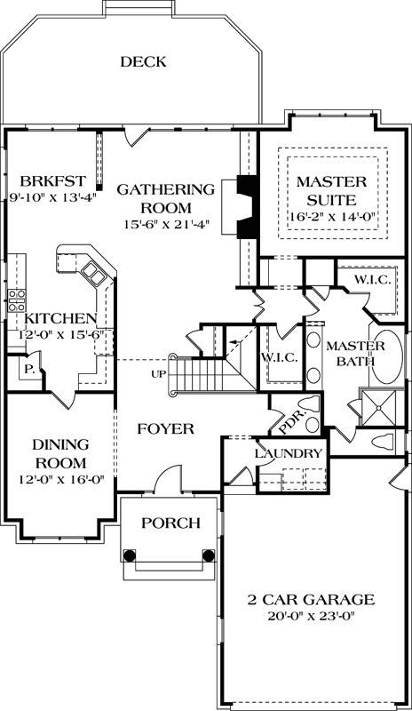 Main Floor Plan: 106-368