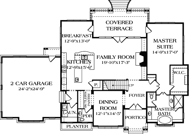 Main Floor Plan: 106-371