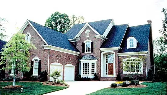 Traditional house plans 106-394 - front exterior, 3,282 sq ft, 4 bed, 2 bath house plans | Monster House Plans