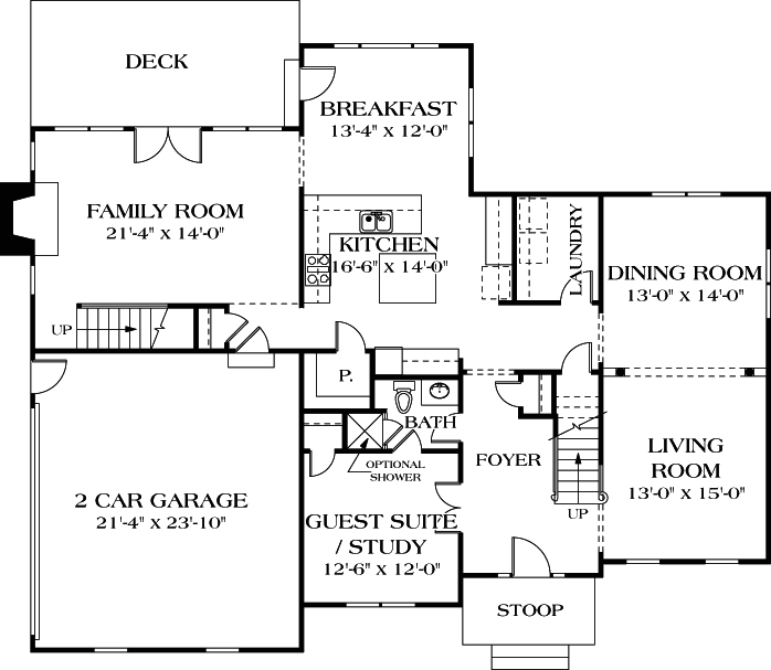 Main Floor Plan: 106-398