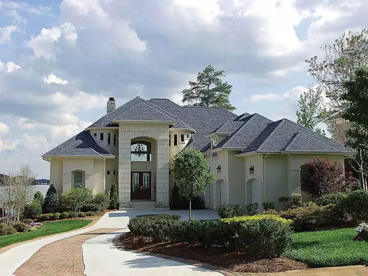 Mediterranean house plans 106-404 - front exterior, 3,313 sq ft, 3 bed, 3 bath house plans | Monster House Plans