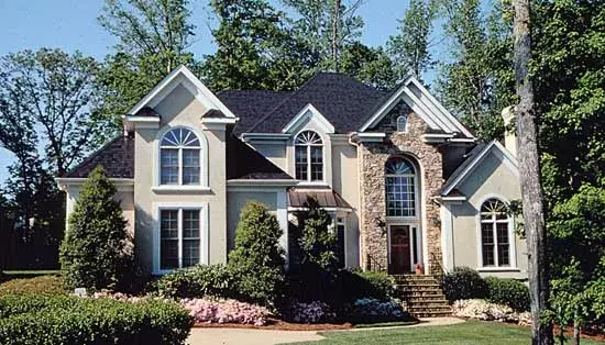 Southern house plans 106-423 - front exterior, 3,415 sq ft, 4 bed, 3 bath house plans | Monster House Plans
