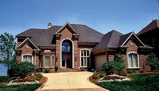 Traditional house plans 106-424 - front exterior, 4,599 sq ft, 4 bed, 4 bath house plans | Monster House Plans