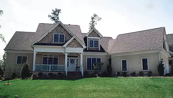 Country house plans 106-434 - front exterior, 3,517 sq ft, 4 bed, 4 bath house plans | Monster House Plans