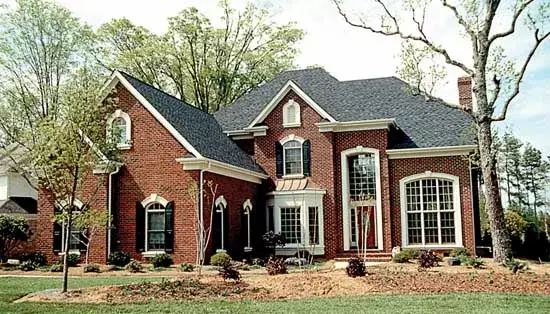 Southern house plans 106-475 - front exterior, 3,819 sq ft, 4 bed, 3 bath house plans | Monster House Plans