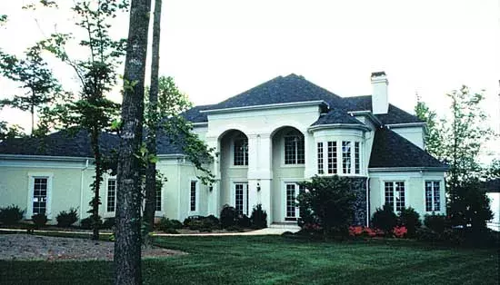 Mediterranean house plans 106-489 - front exterior, 3,918 sq ft, 3 bed, 3 bath house plans | Monster House Plans