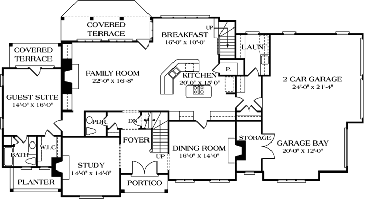 Main Floor Plan: 106-508
