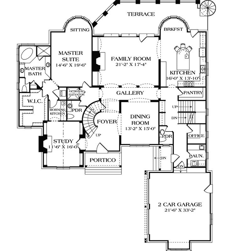 Main Floor Plan: 106-531