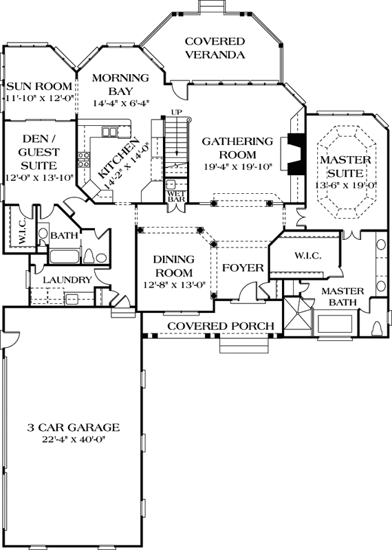Main Floor Plan: 106-539