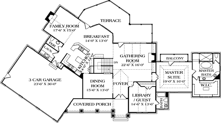 Main Floor Plan: 106-571
