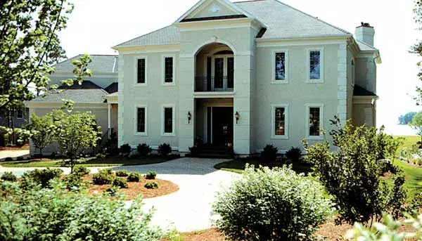 Mediterranean house plans 106-643 - front exterior, 6,651 sq ft, 4 bed, 4 bath house plans | Monster House Plans