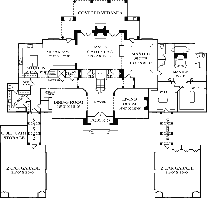 Main Floor Plan: 106-647