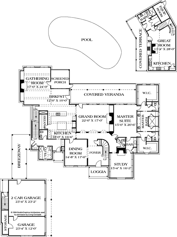 Main Floor Plan: 106-652