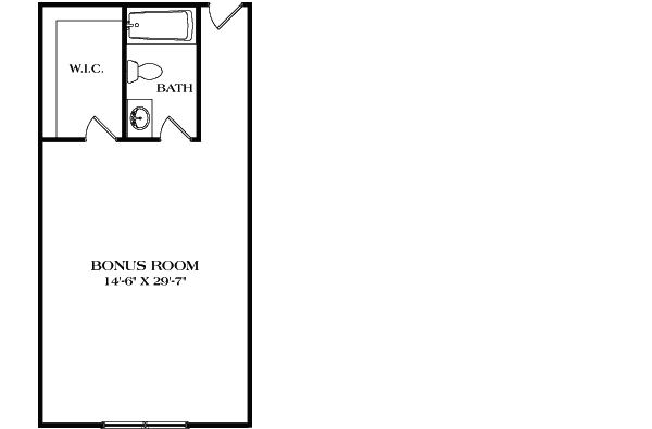 Bonus Floor Plan:106-678