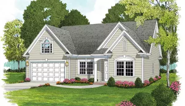 Traditional house plans 106-678 - front exterior, 1,748 sq ft, 4 bed, 3 bath house plans | Monster House Plans