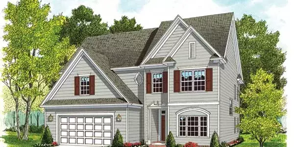 Traditional house plans 106-700 - front exterior, 2,590 sq ft, 4 bed, 2 bath house plans | Monster House Plans