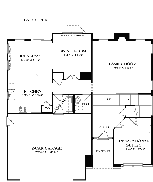 Main Floor Plan: 106-702
