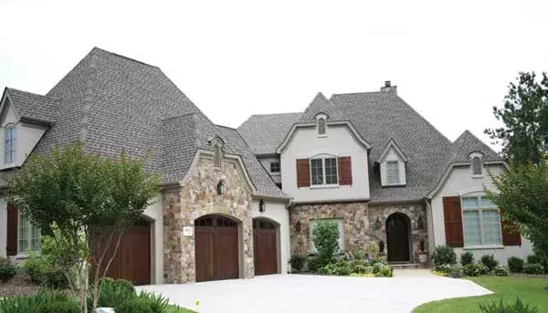 European house plans 106-720 - front exterior, 4,267 sq ft, 3 bed, 3 bath house plans | Monster House Plans