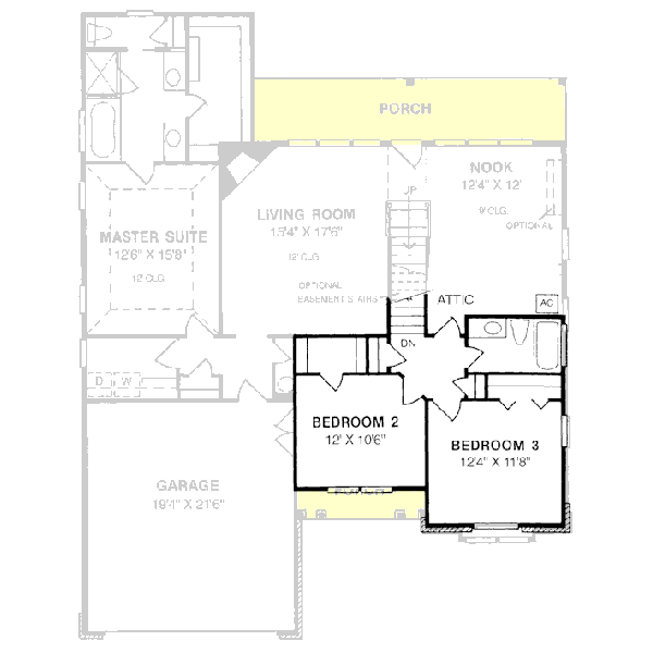 Upper/Second Floor Plan:11-108