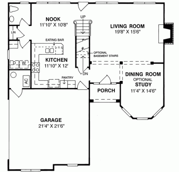 Main Floor Plan: 11-144