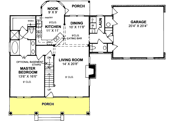 Main Floor Plan: 11-157