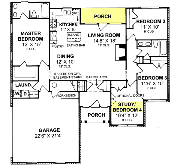 Main Floor Plan: 11-214