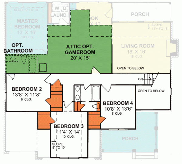 Upper/Second Floor Plan:11-215