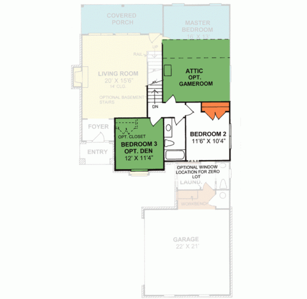 Upper/Second Floor Plan:11-229