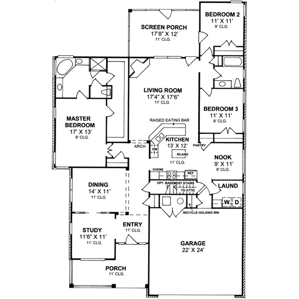 Main Floor Plan: 11-260