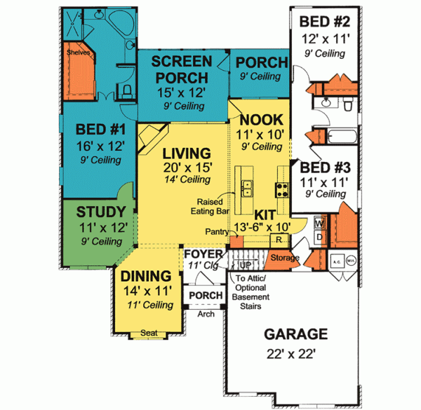 Main Floor Plan: 11-277