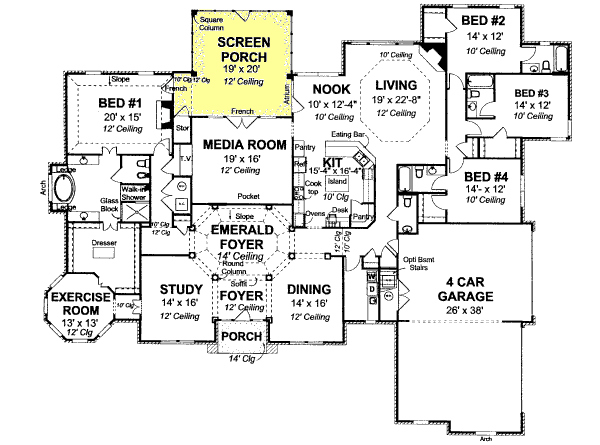 Main Floor Plan: 11-281