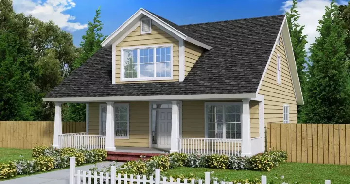 Craftsman house plans 11-403 - front exterior, 1,871 sq ft, 4 bed, 3 bath house plans | Monster House Plans