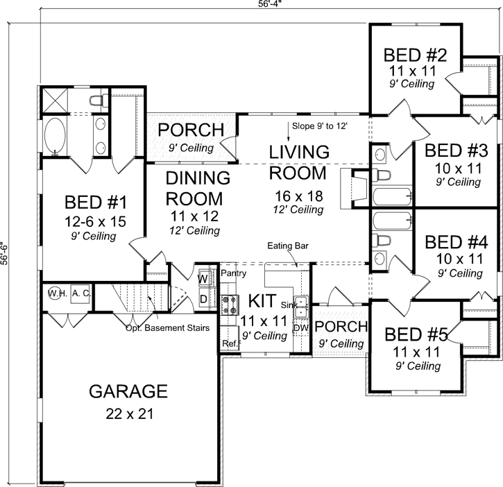 Main Floor Plan: 11-419