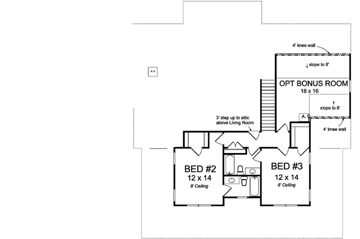 Upper/Second Floor Plan:11-470