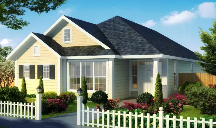 Craftsman house plans 11-479 - front exterior, 2,062 sq ft, 4 bed, 3 bath house plans | Monster House Plans