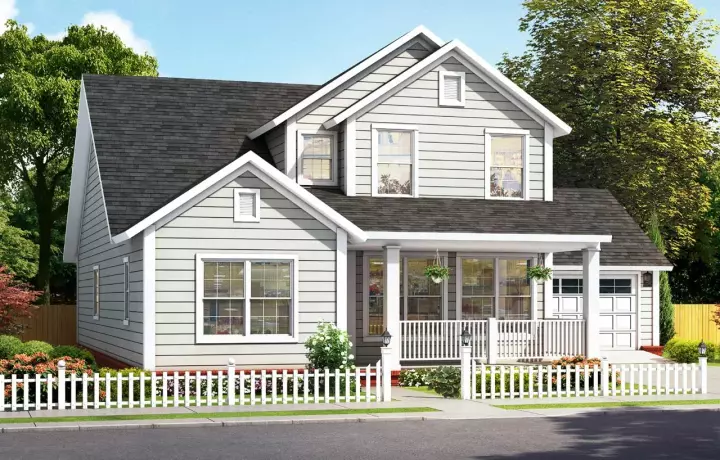 Country house plans 11-488 - front exterior, 2,165 sq ft, 4 bed, 4 bath house plans | Monster House Plans