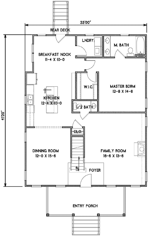 Main Floor Plan: 111-103