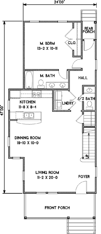 Main Floor Plan: 111-104
