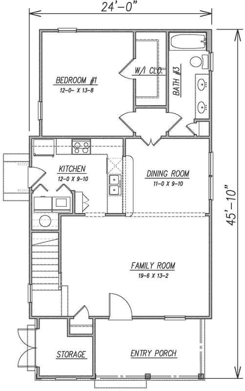 Main Floor Plan: 111-107