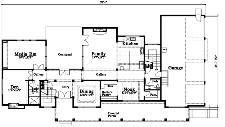 Main Floor Plan: 113-102