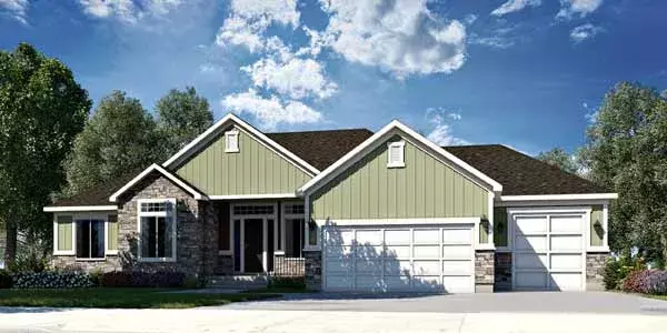 Traditional house plans 115-106 - front exterior, 2,403 sq ft, 3 bed, 2 bath house plans | Monster House Plans