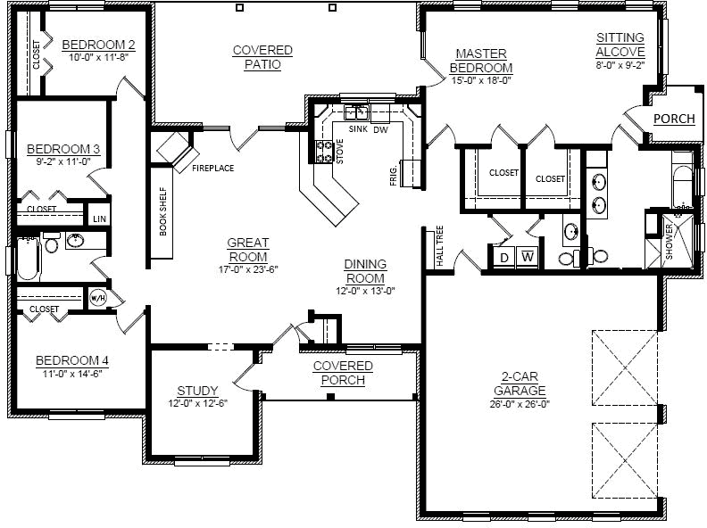 Main Floor Plan: 116-103