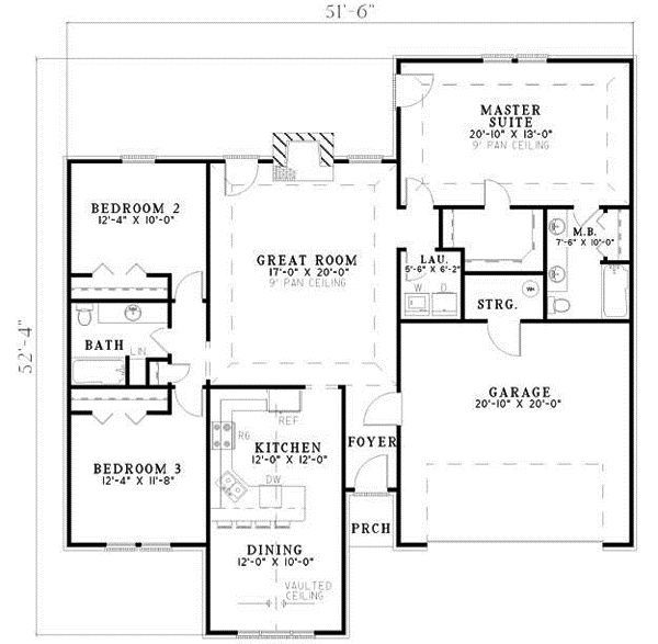 Main Floor Plan: 12-1002