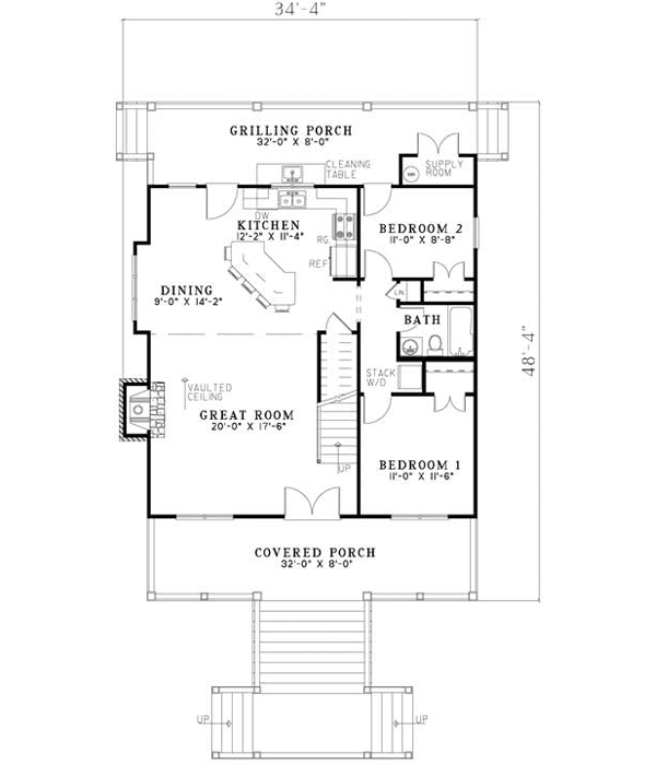Main Floor Plan: 12-1097