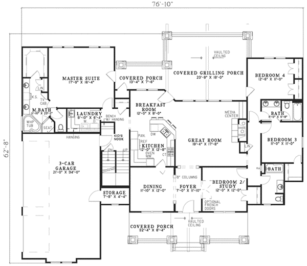 Main Floor Plan: 12-1110