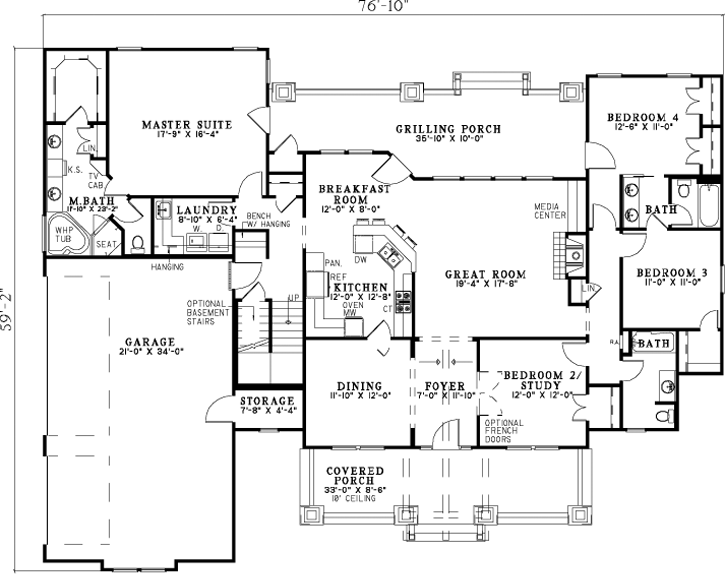 Main Floor Plan: 12-1127