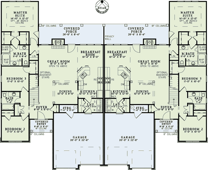 Main Floor Plan: 12-1134